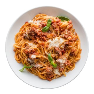 PASTA W/MT SAUCE