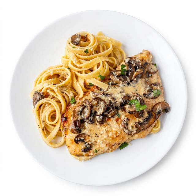 Chicken marsala.